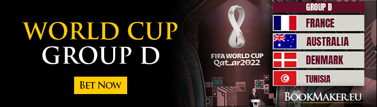 2022 FIFA World Cup Group D Betting